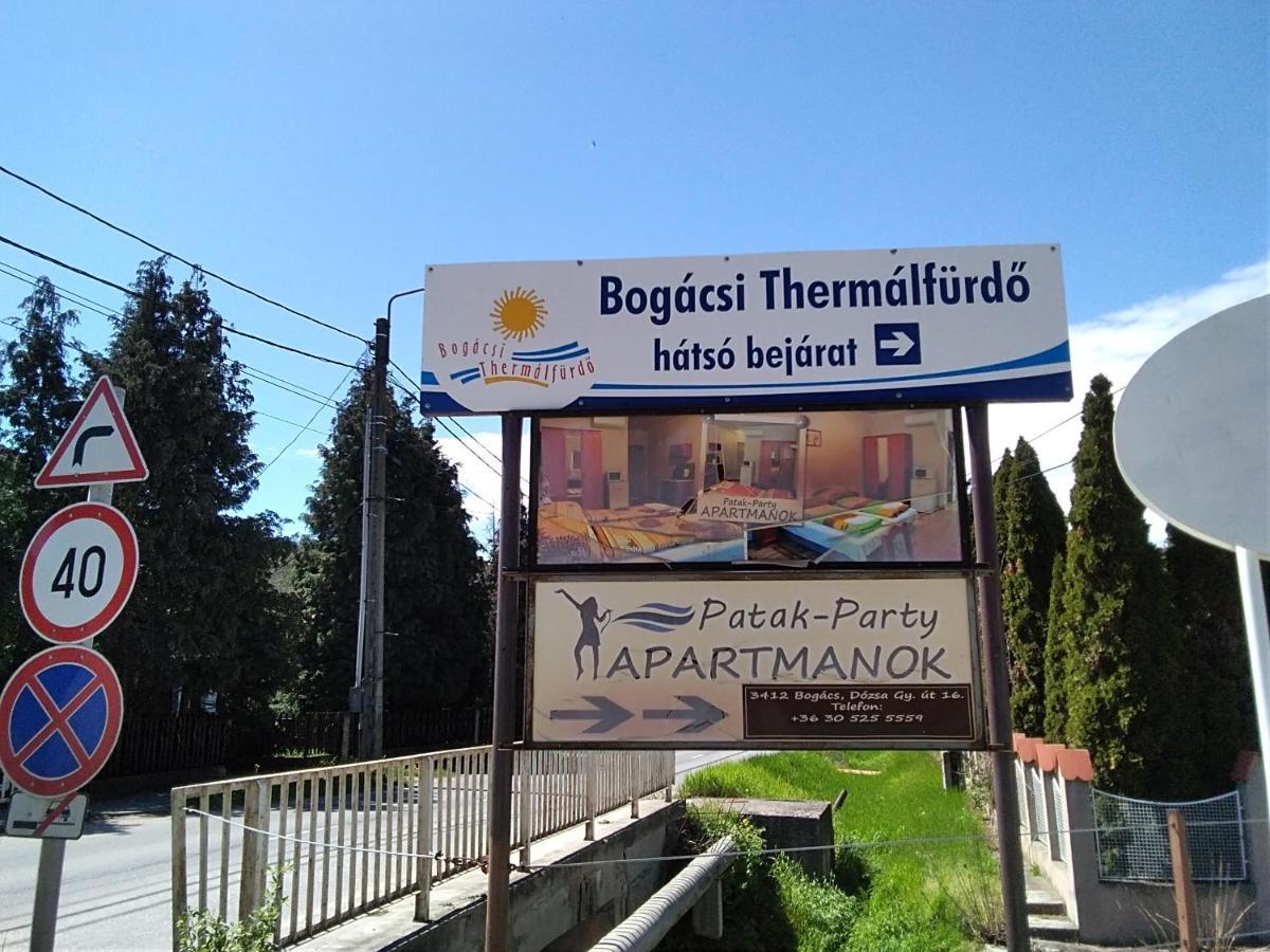 Patak-Party Apartmanok Bogács 外观 照片